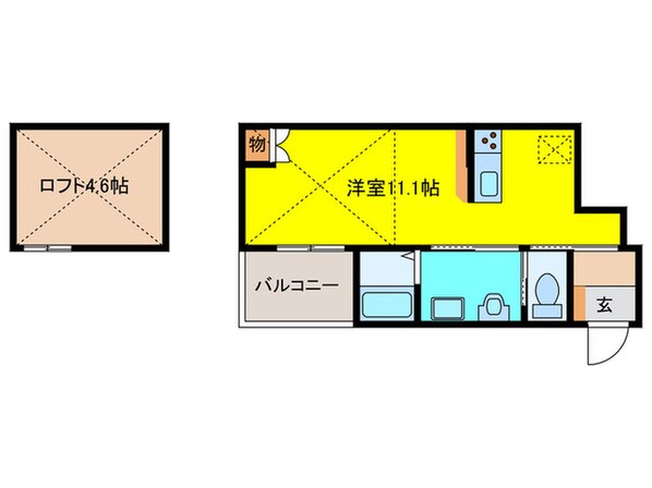 Ｍａｓｓｉｍｏ関目の物件間取画像